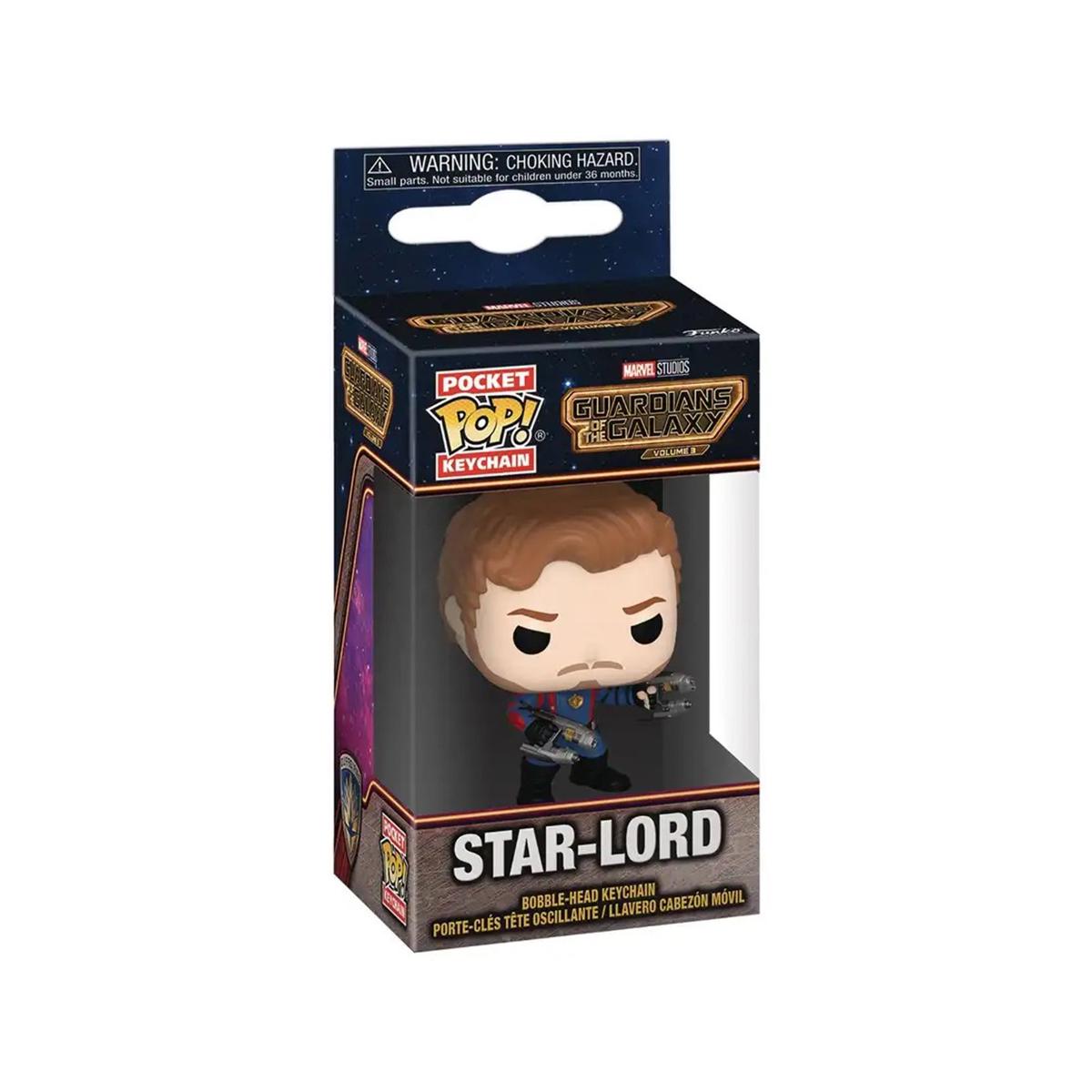 Детская игровая фигурка Funko POP на клипсе Guardians of the Galaxy-Star Lord (67500)
