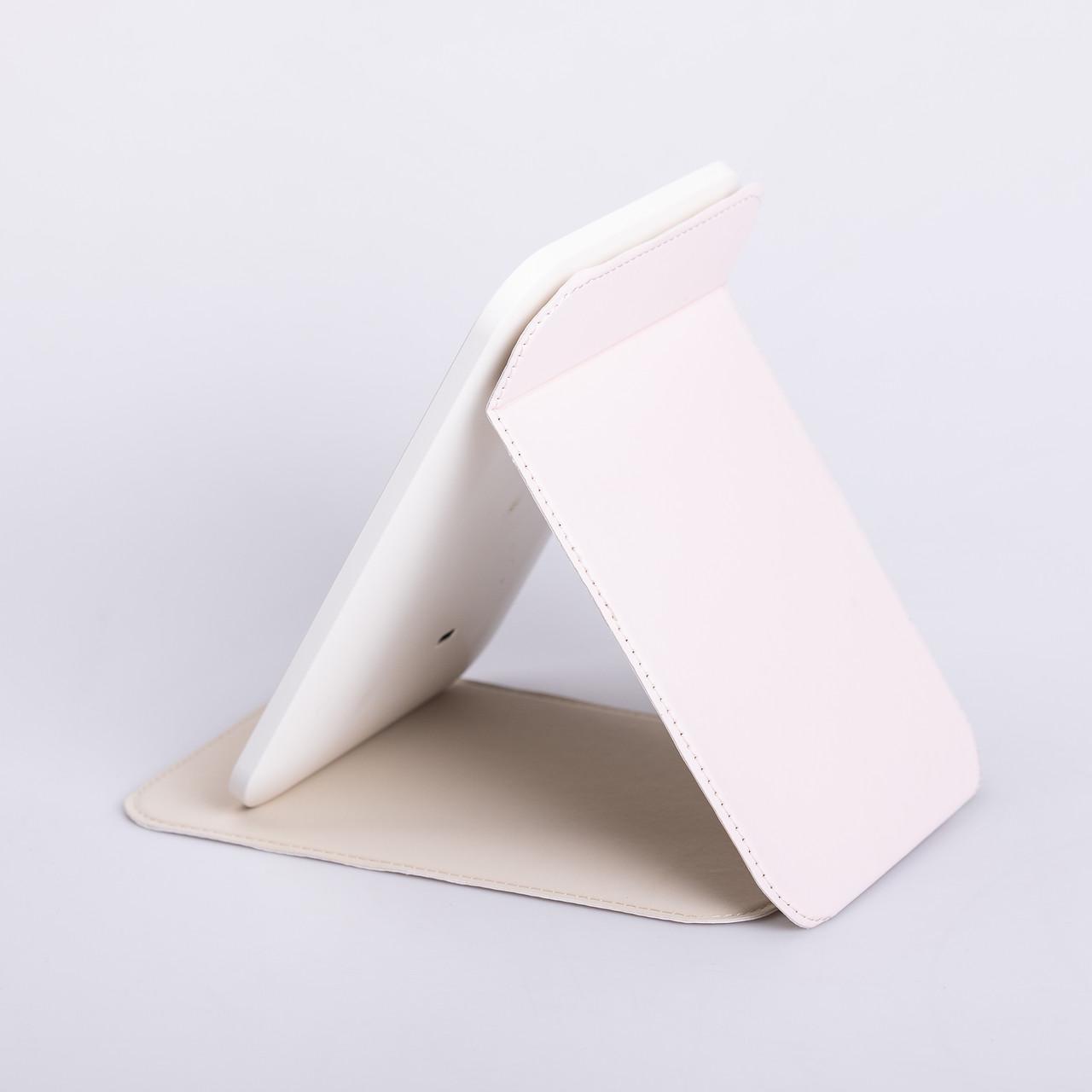 Дзеркало з лід підсвічуванням настільне складане 19,5х13,5см Білий (6889) - фото 4 Дзеркало з лід підсвічуванням настільне складане 19,5х13,5см Білий (6889) - фото 4