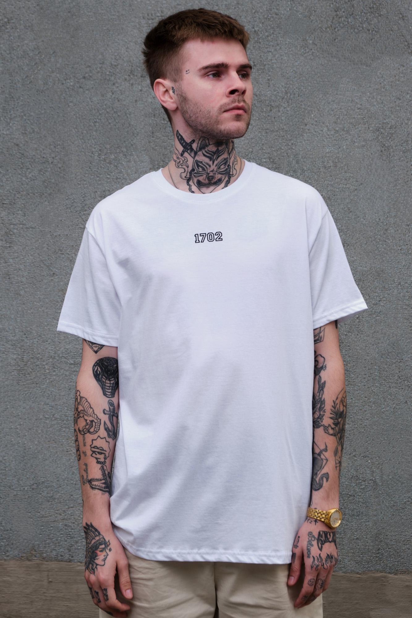 Футболка мужская Without Fight с принтом оверсайз L/XL White (L8049280) - фото 4