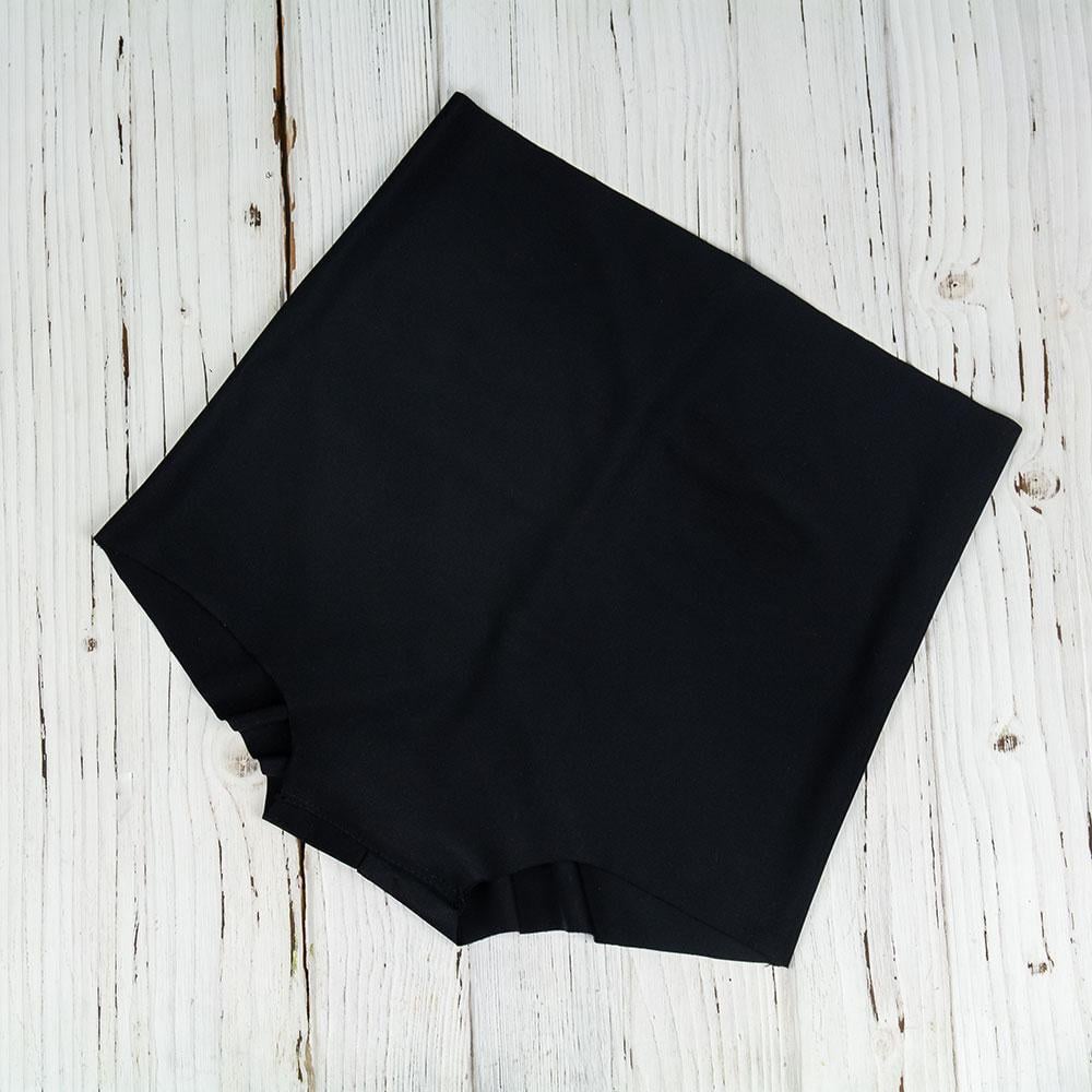 Трусы макси высокие M Черный