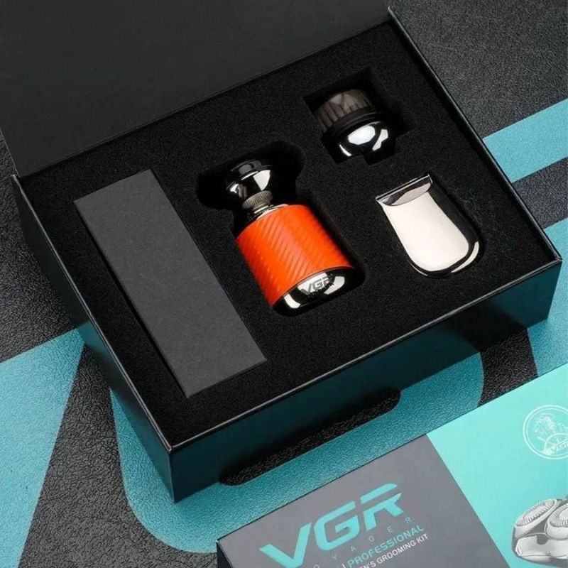 Електробритва VGR V-391 професійна акумуляторна 5W Orange - фото 4 Електробритва VGR V-391 професійна акумуляторна 5W Orange - фото 4