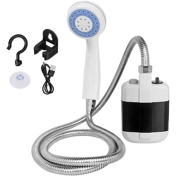 Душ с помпой на аккумуляторе Travel shower USB 2200 мАч - фото 8