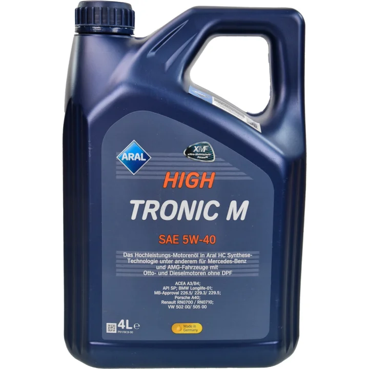 Моторное масло ARAL HighTronic M 5W-40 4 л (154fe8)