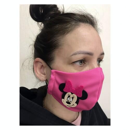 Маска Мінні Маус з малиновим бантом Seta Decor 20-836-9 Маска Мінні Маус з малиновим бантом Seta Decor 20-836-9