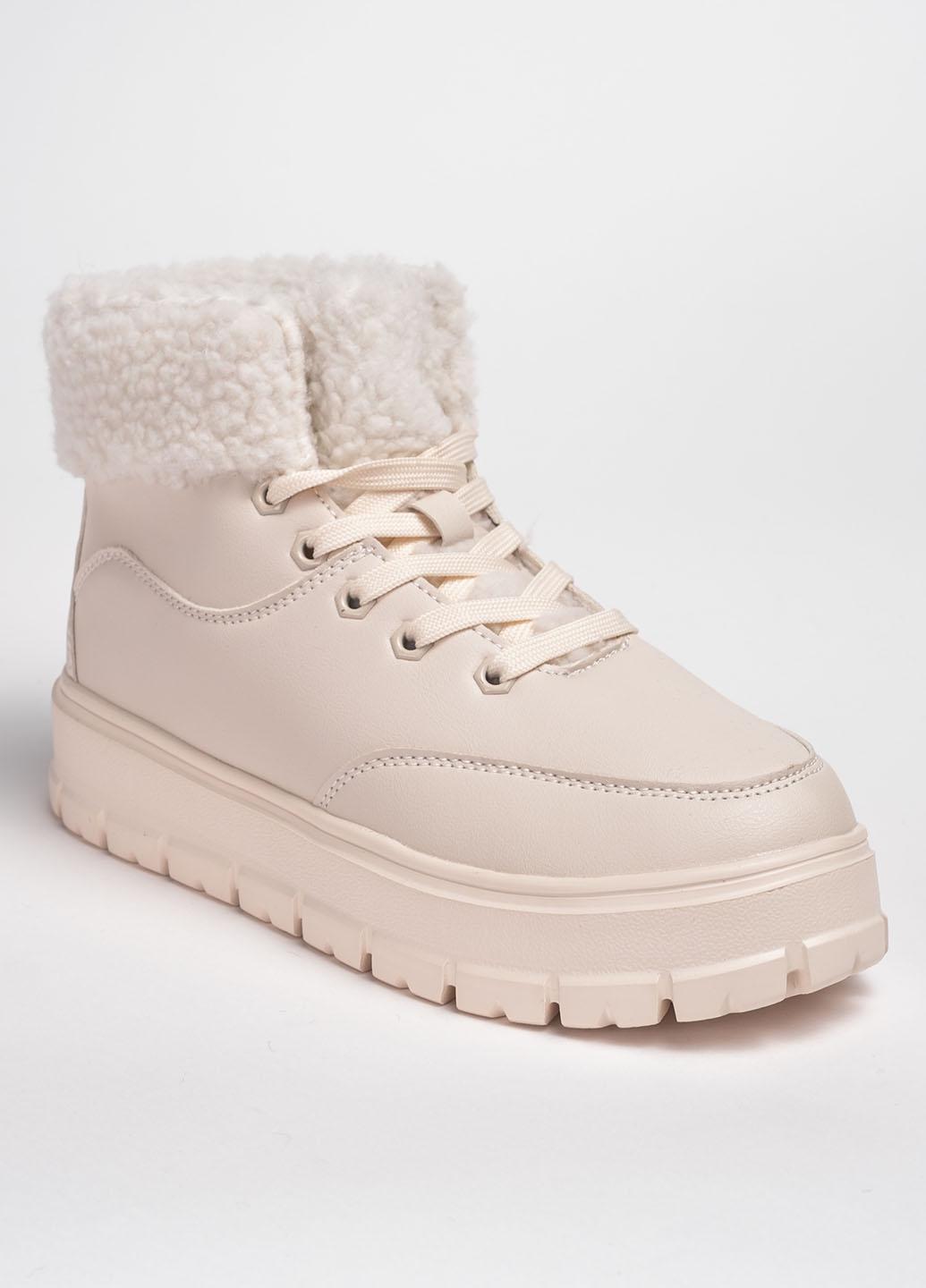 Ботинки женские р. 37 Бежевый (342039_37)