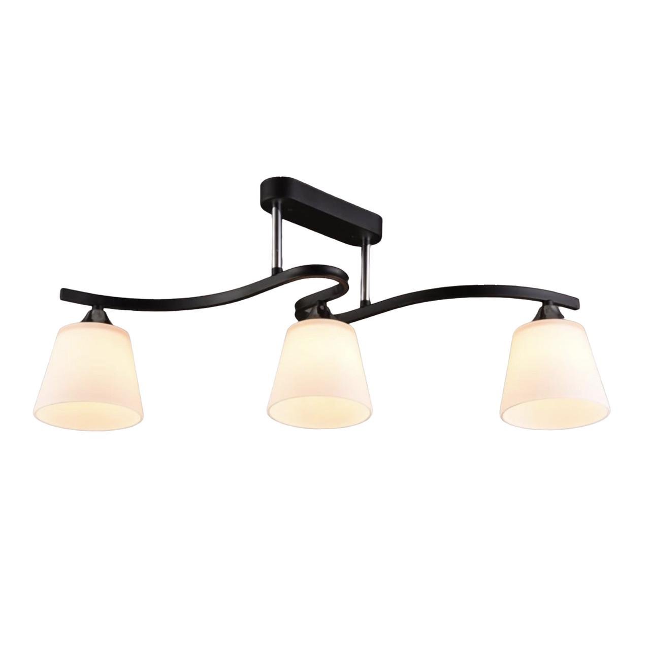 Люстра Sirius N3532/3 BK+CH на 3 плафони В (27854333)