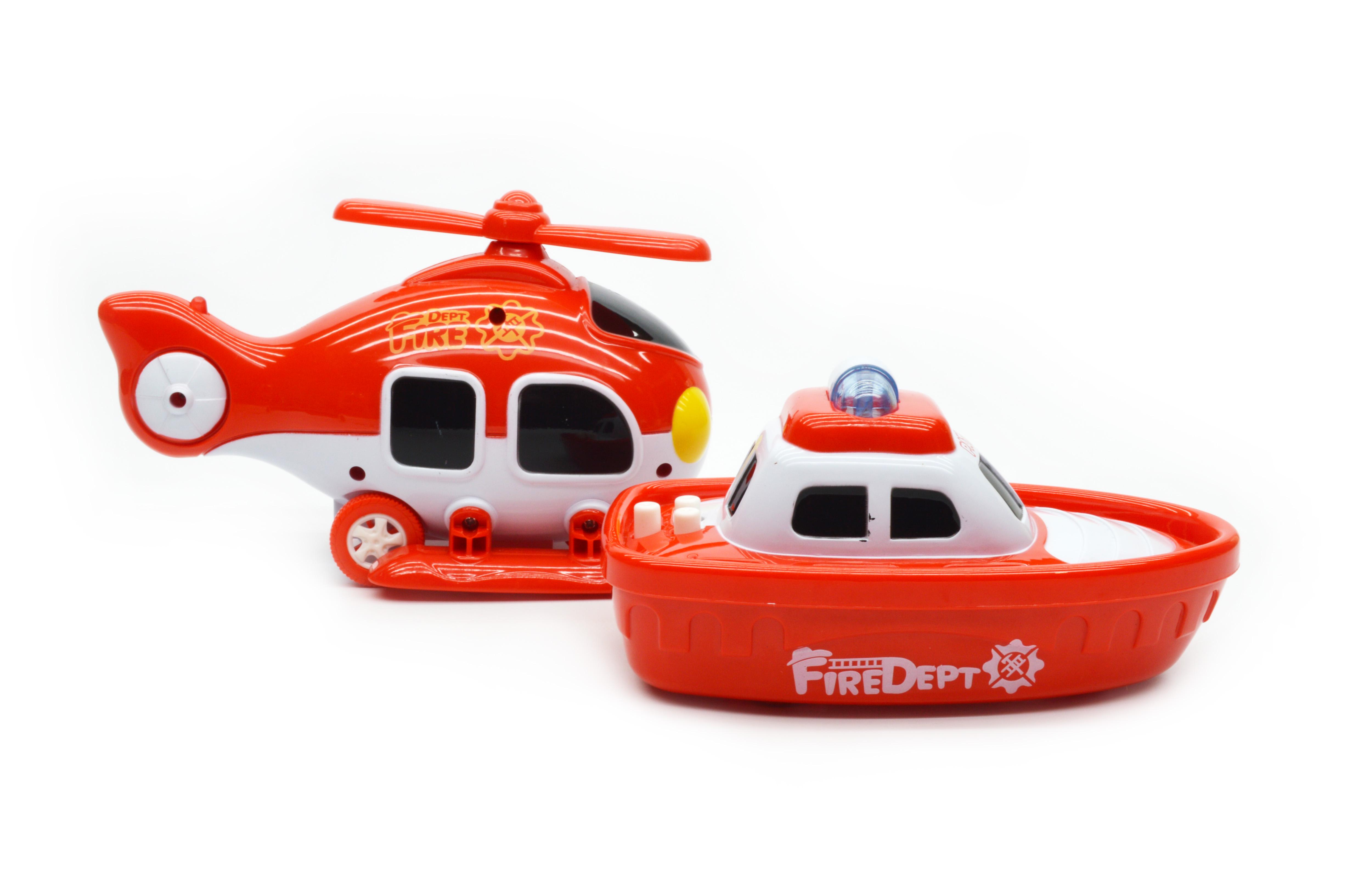 Набор транспорта Вертолет и Катер - фото 5 Набор транспорта Вертолет и Катер - фото 5