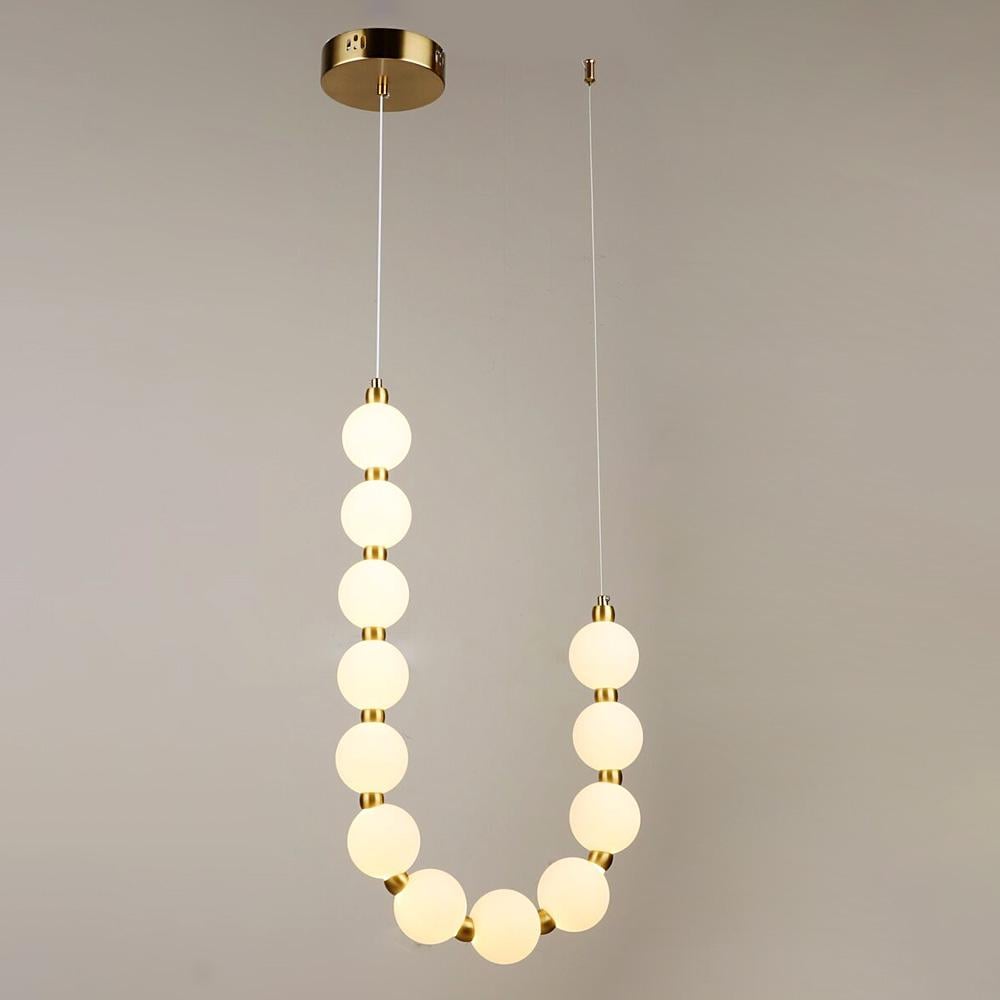 Люстра подвесная светодиодная Light House SRS-20415/24W Медный/Белый