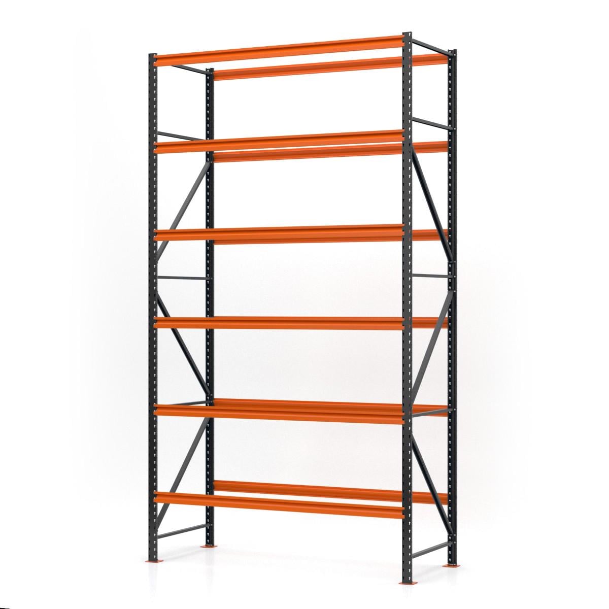 Каркас стеллажа PIN Special окрашенный металлический 3000х2650х800 мм 6 полок