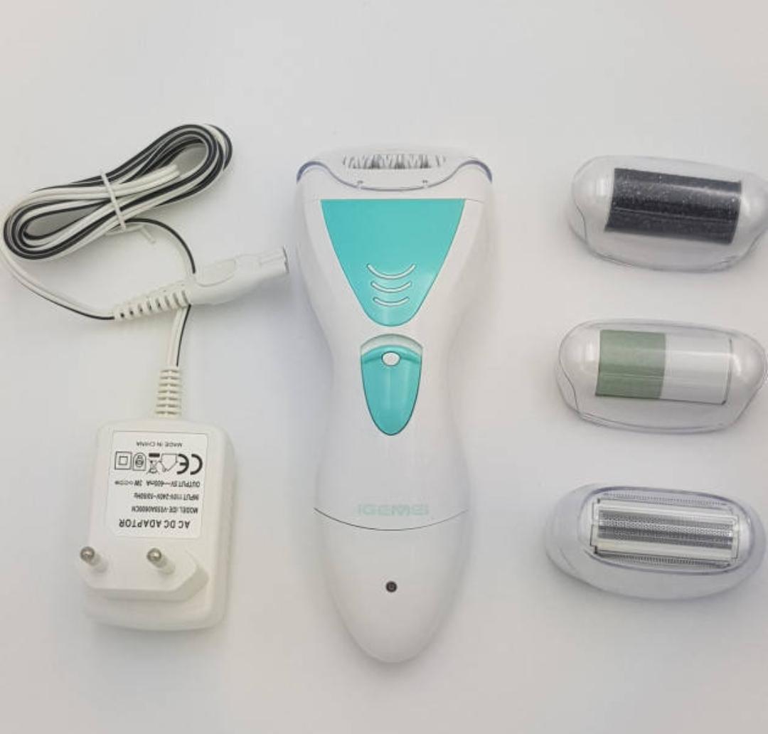 Эпилятор женский Geemy GM-7006 беспроводной 4в1 Зеленый (GM-7006)