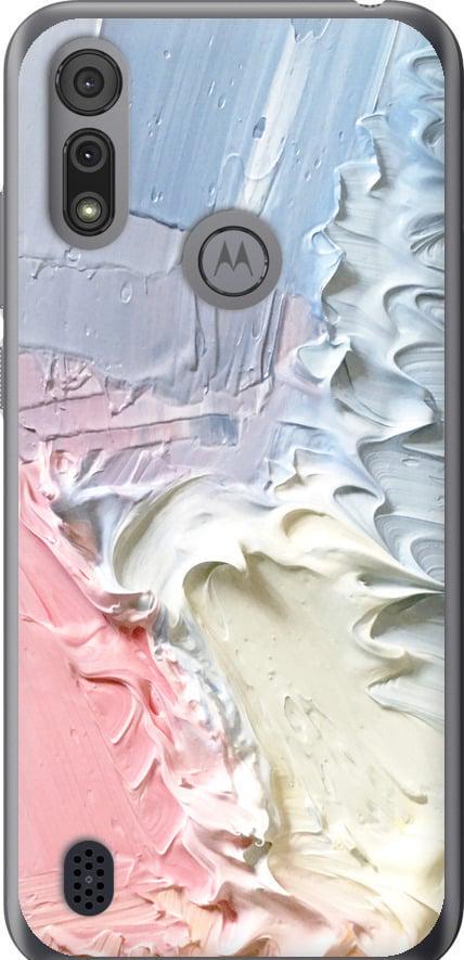 Чехол на Motorola E6s Пастель v1 (3981u-2001-42517)