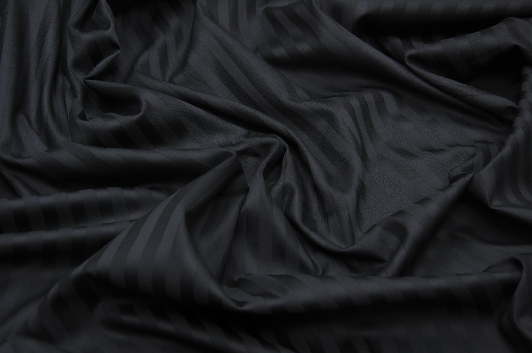 Комплект постельного белья евро Amore 4007Dblack страйп-сатин Черный (KPB-Ae-ST240Lux-4007Dblack70x70_) - фото 7 Комплект постельного белья евро Amore 4007Dblack страйп-сатин Черный (KPB-Ae-ST240Lux-4007Dblack70x70_) - фото 7