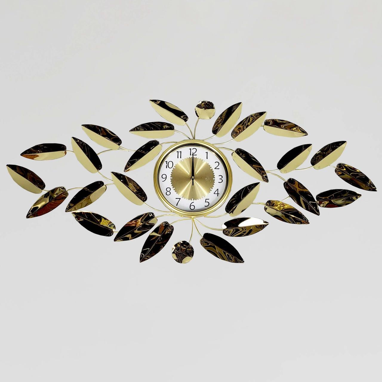 Часы настенные бесшумные OV-0140 54х121 см металлические (2861667035)