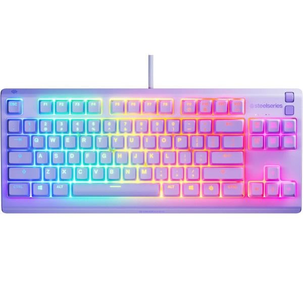 Клавиатура игровая SteelSeries Apex 3 TKL UA Lavender (64940) Клавиатура игровая SteelSeries Apex 3 TKL UA Lavender (64940)