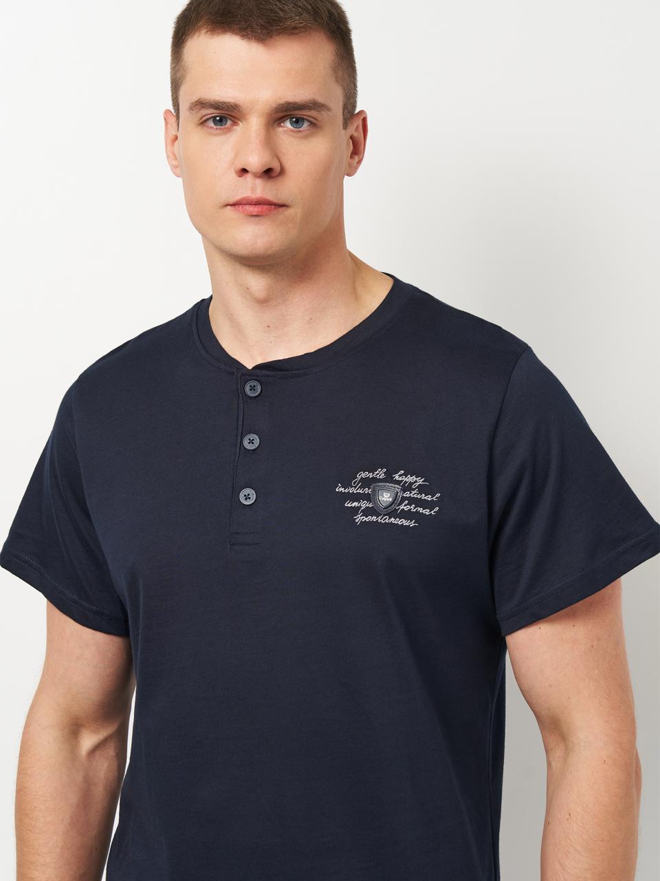 Пижама Cotpark хлопок XL Темно-синий (575-08-XL) - фото 4