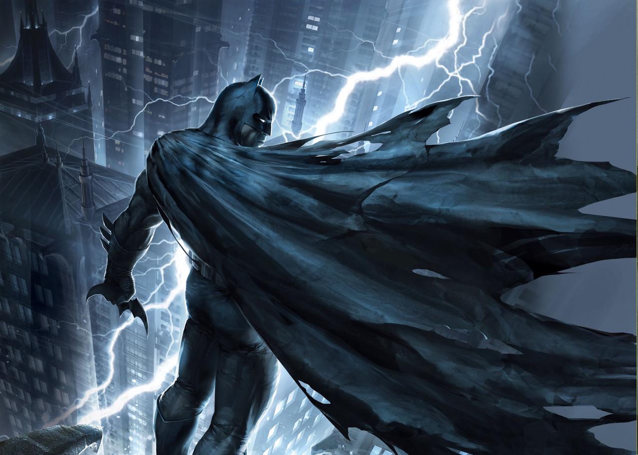 Картина GeekLand Batman in the town 60х40 см (BM.09.023)
