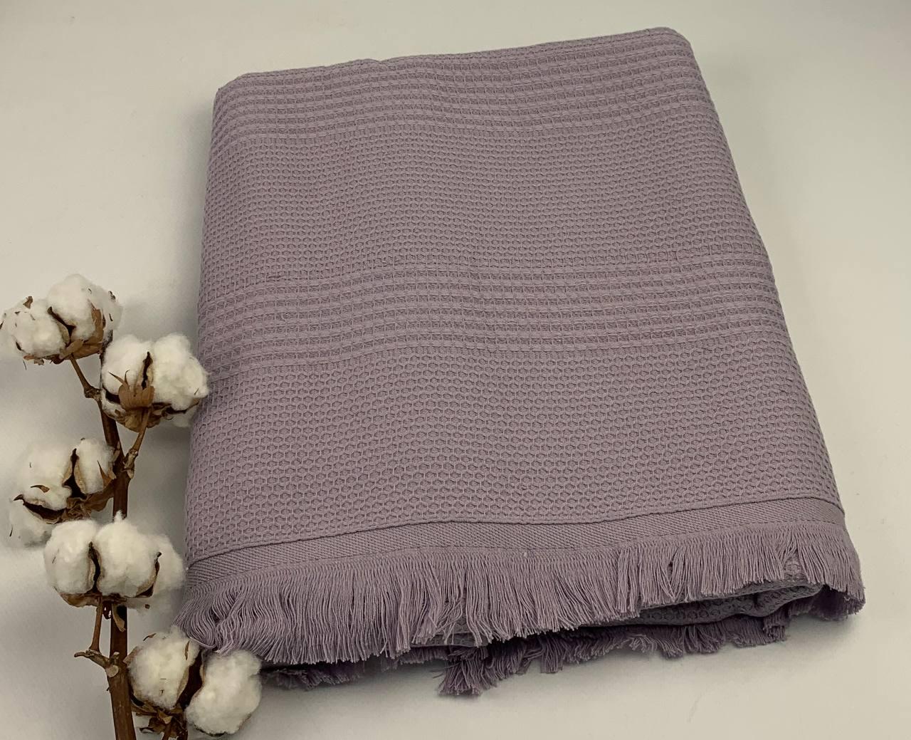 Рушник Philippus Delux Cotton Salvador 70x140 см Фіолетовий (CN35081)