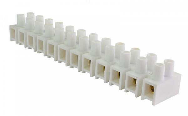 Колодка клеммная АСКО-Укрем тип Н 12P 100A 16-35 мм2 Белый (A0130040013)