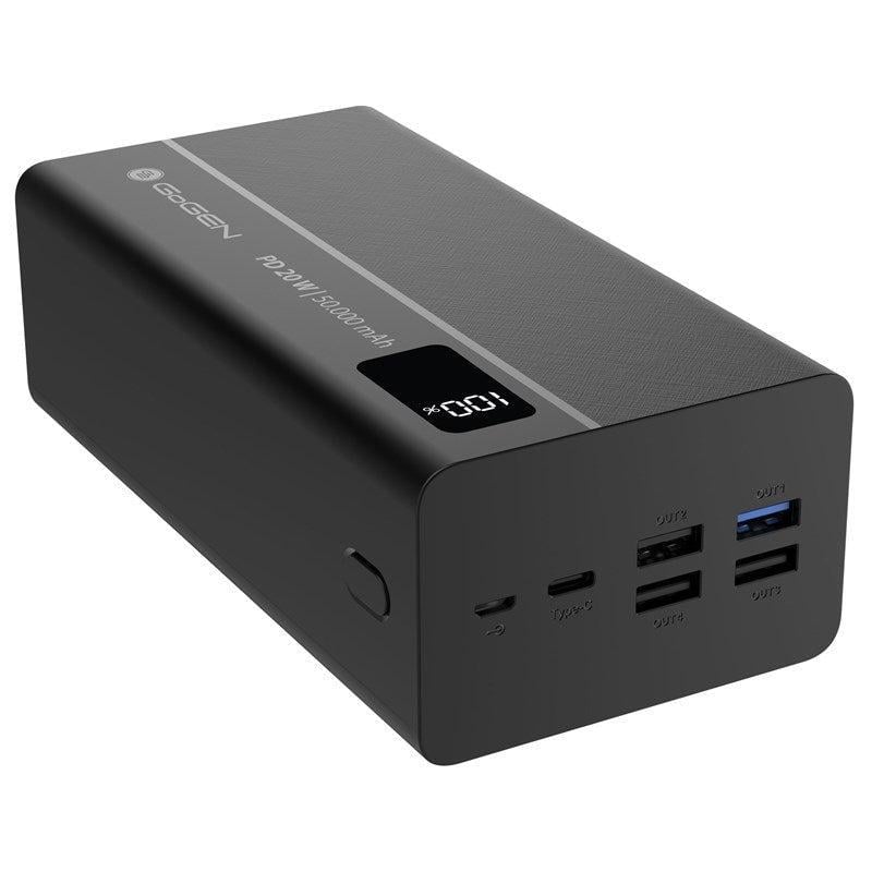 Повербанк GoGEN 50000 mAh PD 20W (GOGPB500001B)