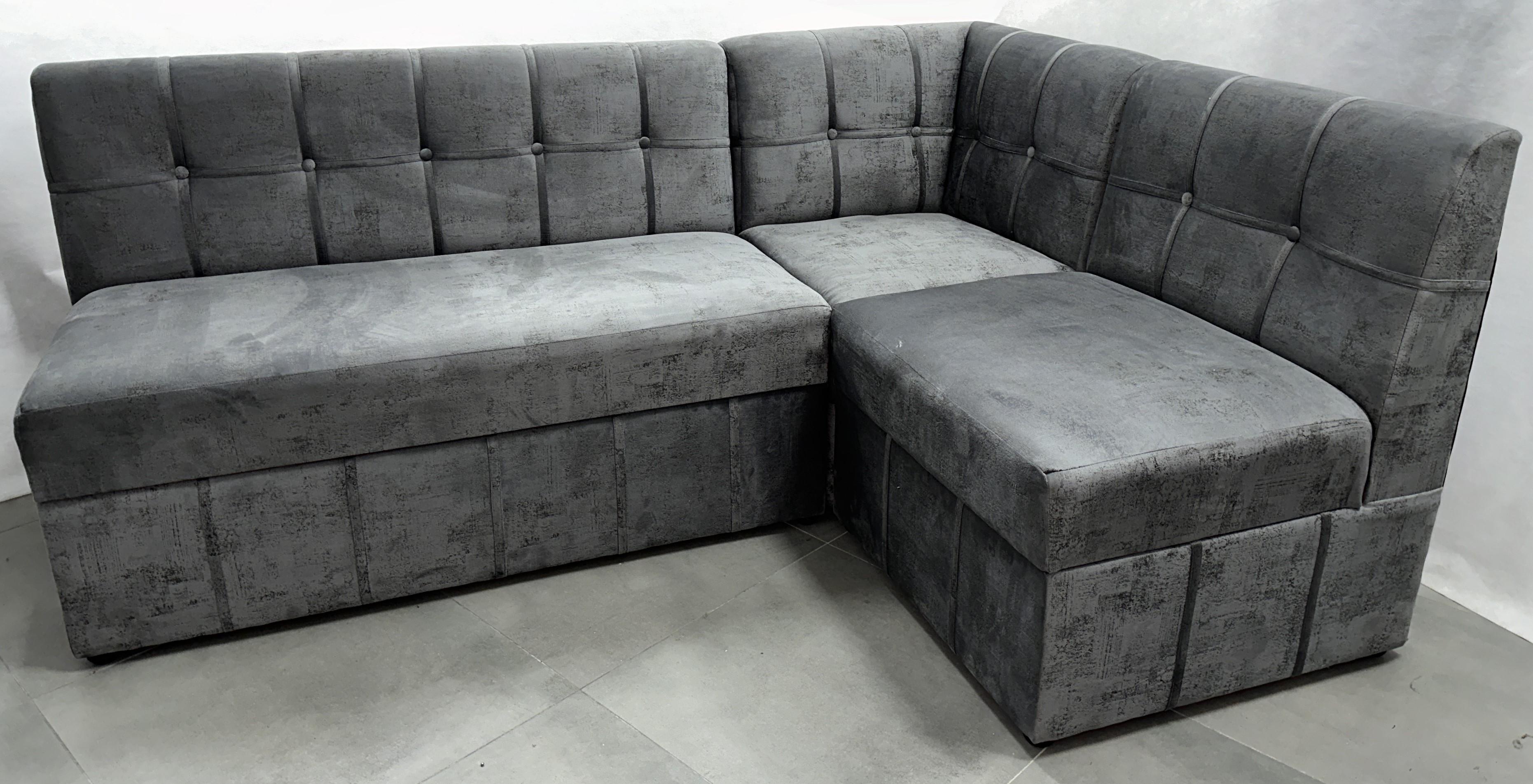 Куточок кухонний Меблі М Сіті плюс із спальним місцем сірий 1400х2000 мм (017) - фото 2 Куточок кухонний Меблі М Сіті плюс із спальним місцем сірий 1400х2000 мм (017) - фото 2