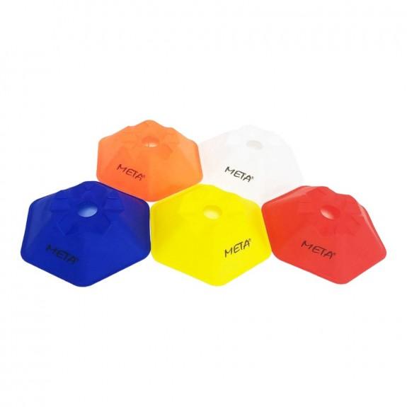 Набор разметочных фишек Meta Marker Cone Octagon Set of 50 Разноцветный (1800005060)