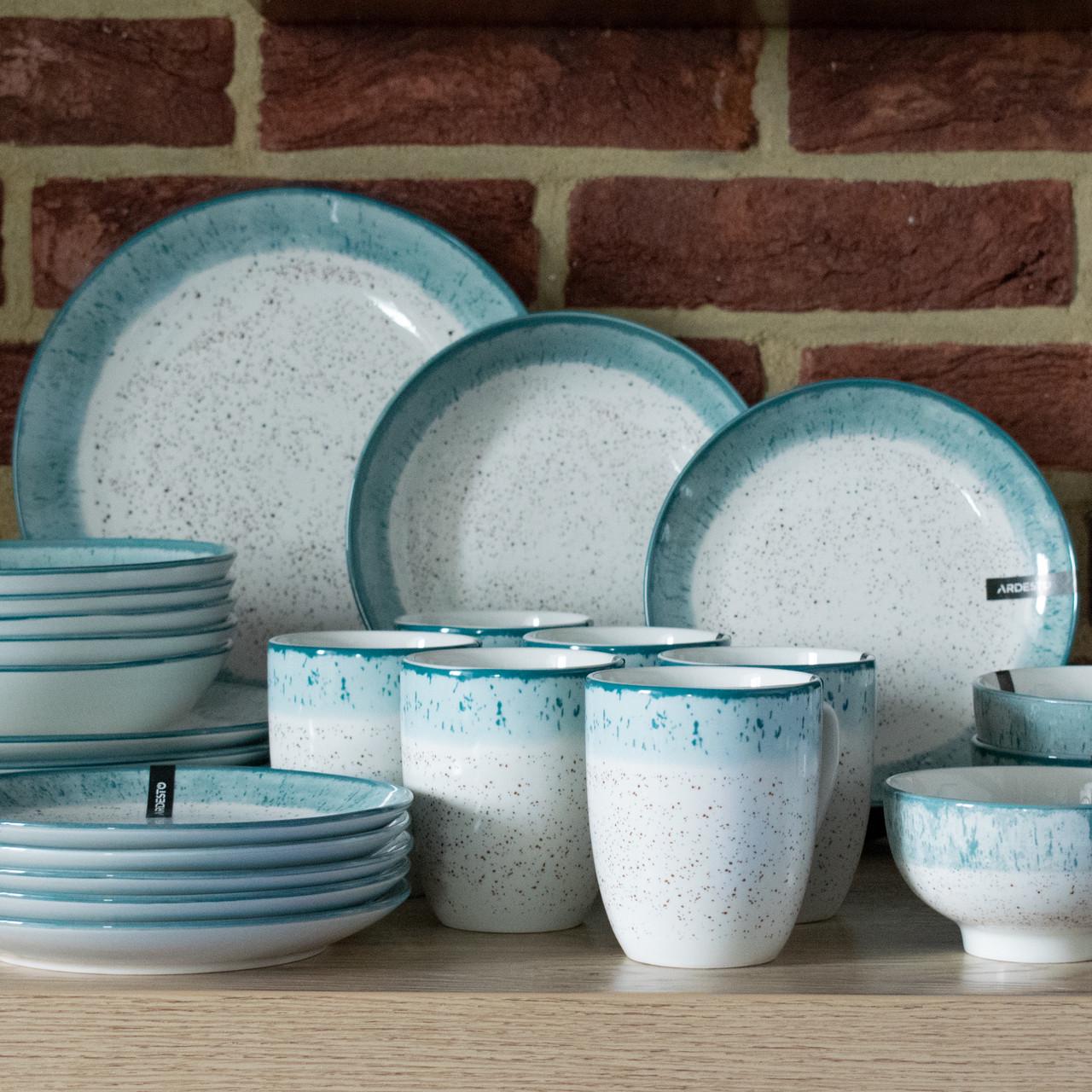 Сервиз Ardesto Siena SWB 27 Бело-голубой - фото 7 Сервиз Ardesto Siena SWB 27 Бело-голубой - фото 7