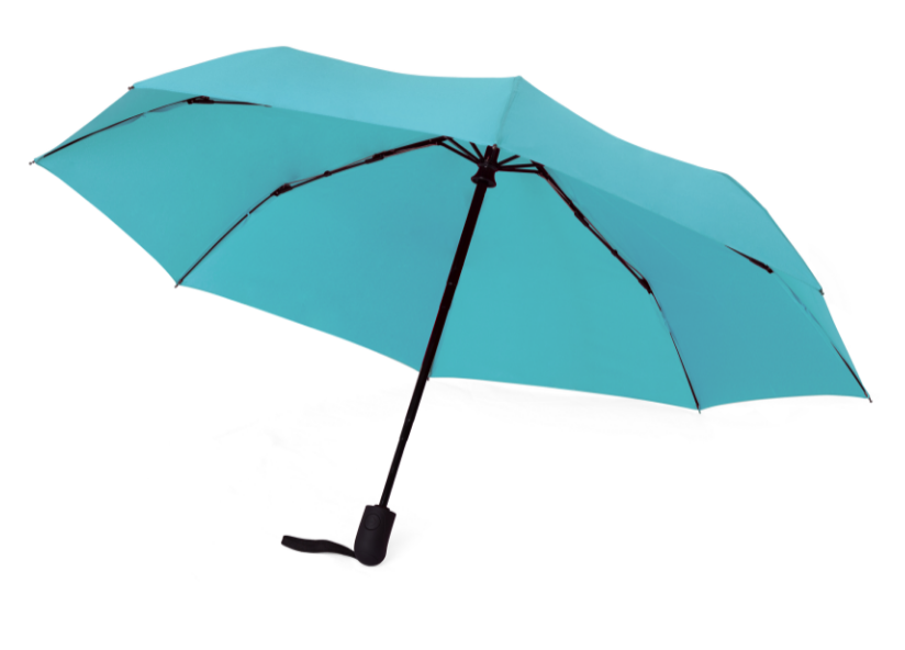Парасоля складна автомат Discover Milano Блакитний (5005-12)
