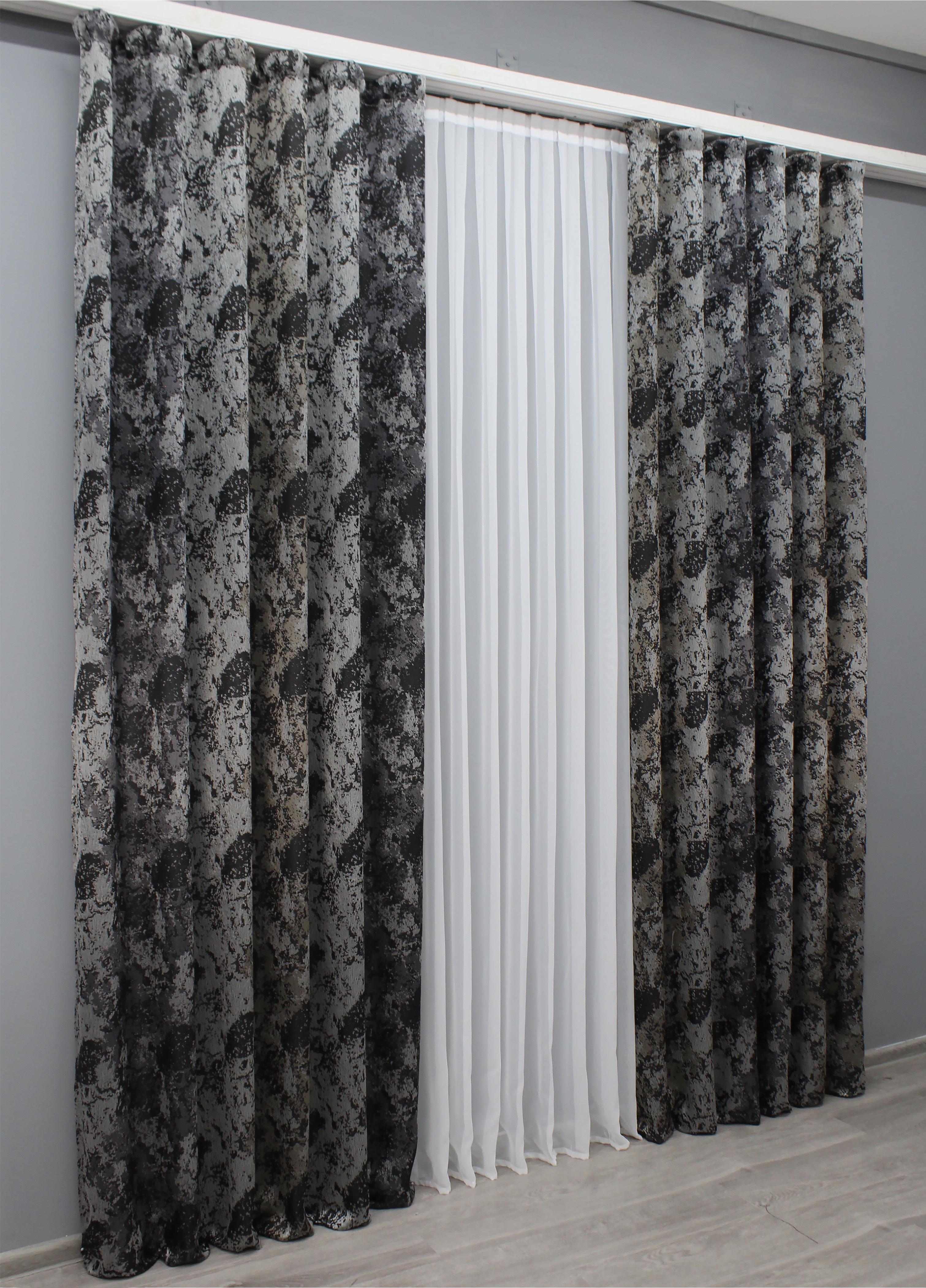 Комплект готовых штор VR-Textil Мрамор Al-7 № 1461ш 150х290 см 2 шт. Разноцветный (33-0328) - фото 4 Комплект готовых штор VR-Textil Мрамор Al-7 № 1461ш 150х290 см 2 шт. Разноцветный (33-0328) - фото 4