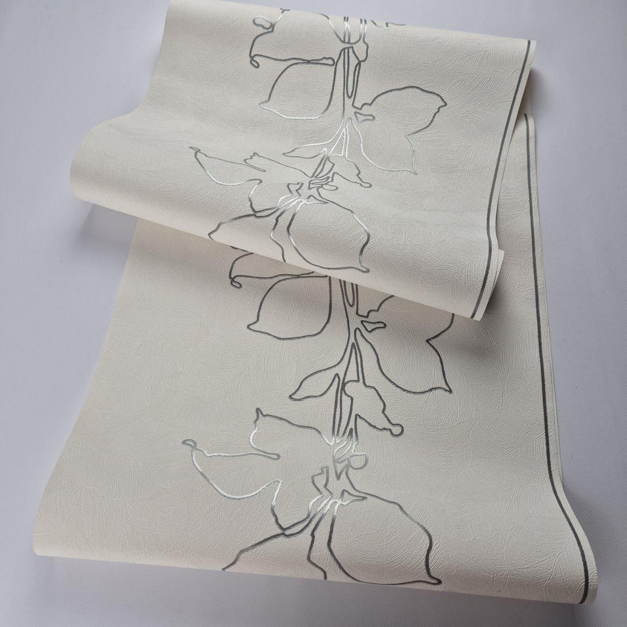 Шпалери вінілові Marburg на флізеліні 57947 0,53х10,05 м Молочний з сірим (29823989) - фото 3 Шпалери вінілові Marburg на флізеліні 57947 0,53х10,05 м Молочний з сірим (29823989) - фото 3