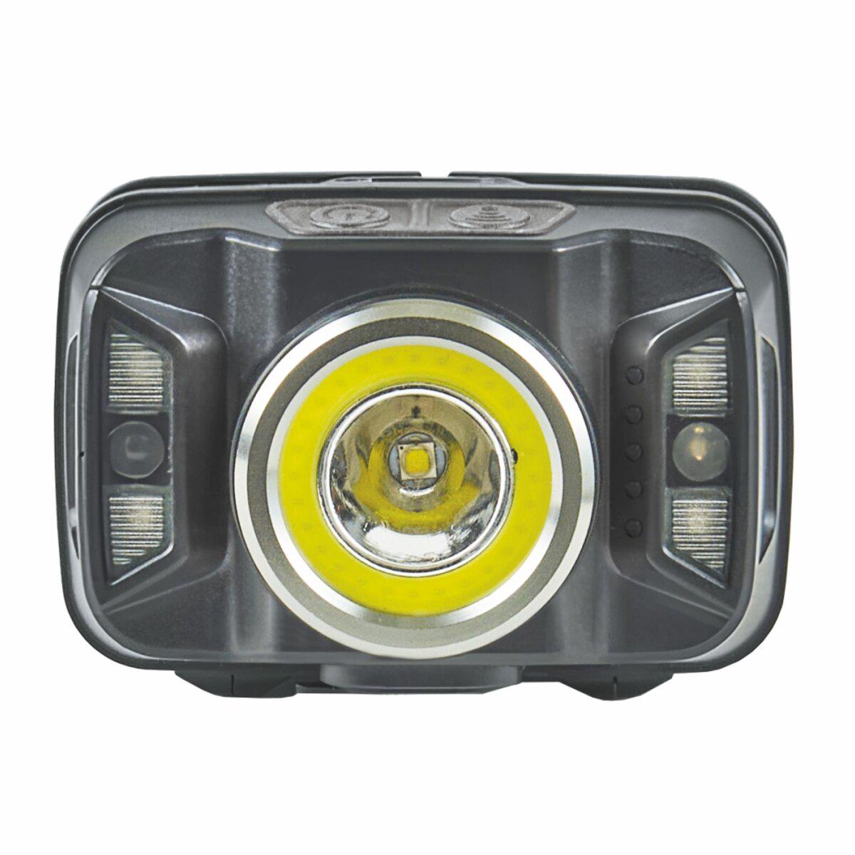 Фонарь налобный Nord Camp 380 Lm 5W CREE XTE+COB/1800 mAh/с сенсором Бело-красный - фото 2