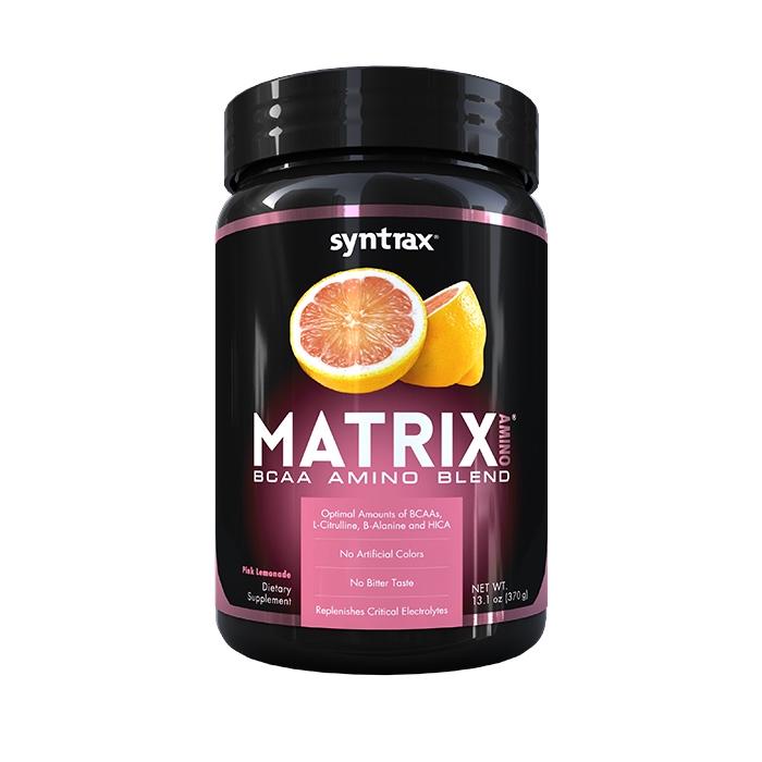 Аминокислота Syntrax Matrix Amino 370 г Розовый лимонад (8068V12651)