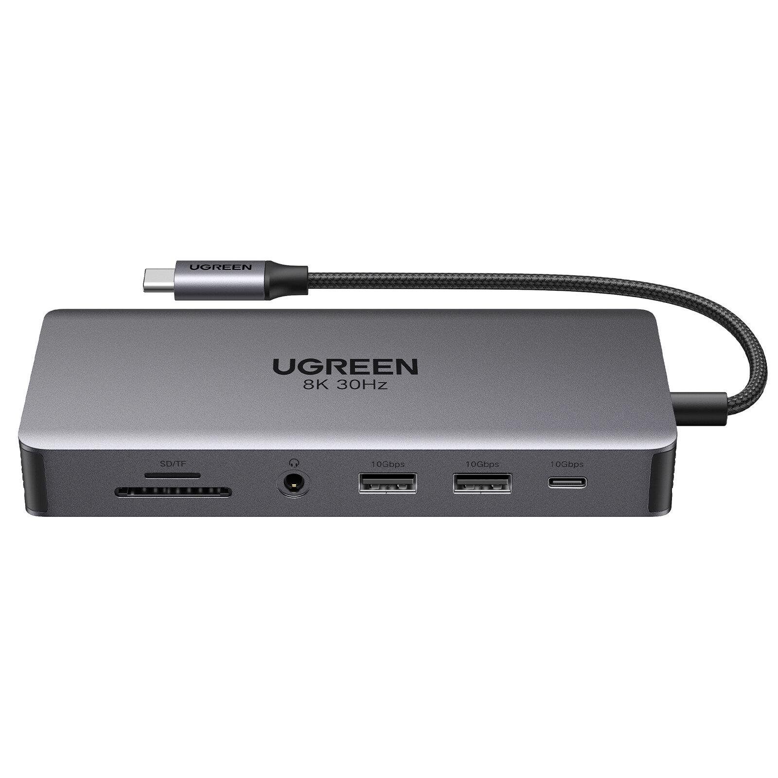 Концентратор UGREEN CM681 Type-C 11в1 Hub (15965)