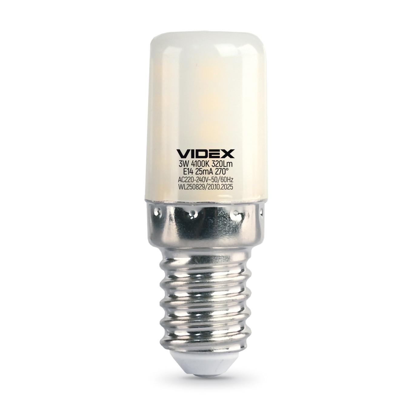 Лампа светодиодная капсульная Videx ST25e 3 Вт E14 4100K (VX24631)