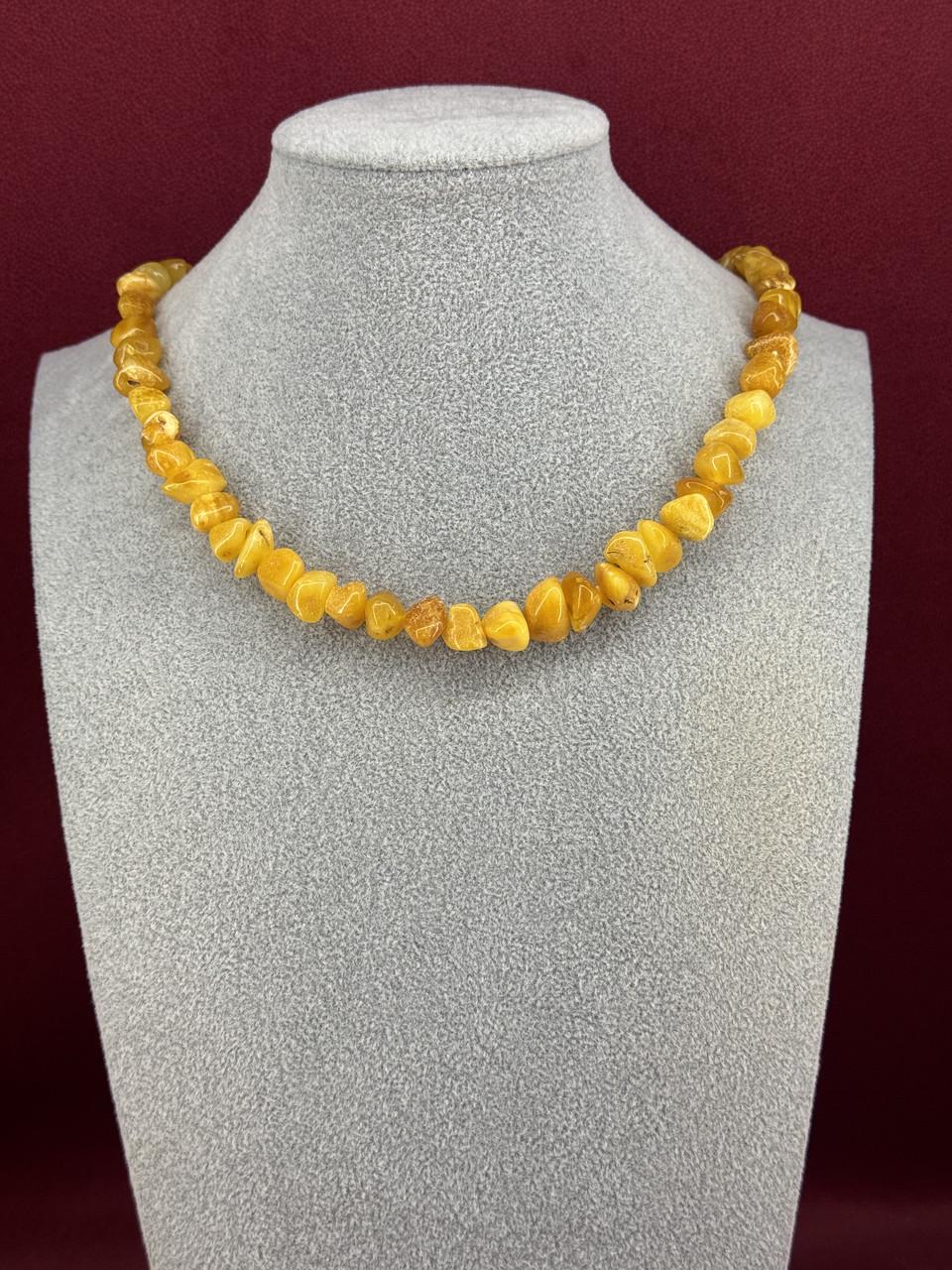Бусы из янтаря лечебные 47 см (н-755)
