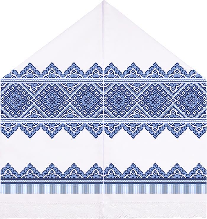 Схема полотенце под каравай для вышивки бисером и нитками на домашнем полотне (ТР432дн4599)