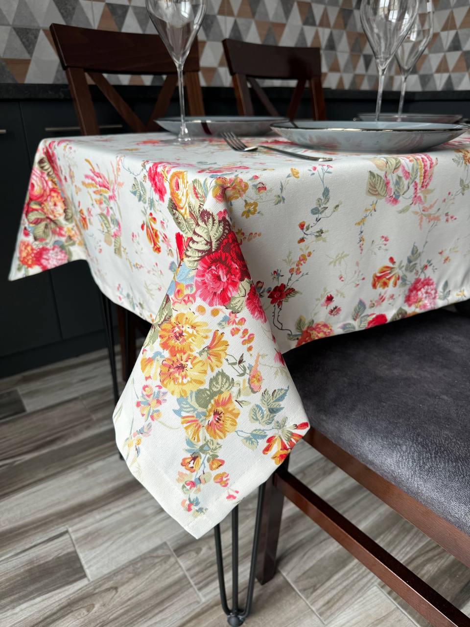 Скатертина водовідштовхувальна тефлонова прямокутна 140x170 см (30025-p2) - фото 3 Скатертина водовідштовхувальна тефлонова прямокутна 140x170 см (30025-p2) - фото 3