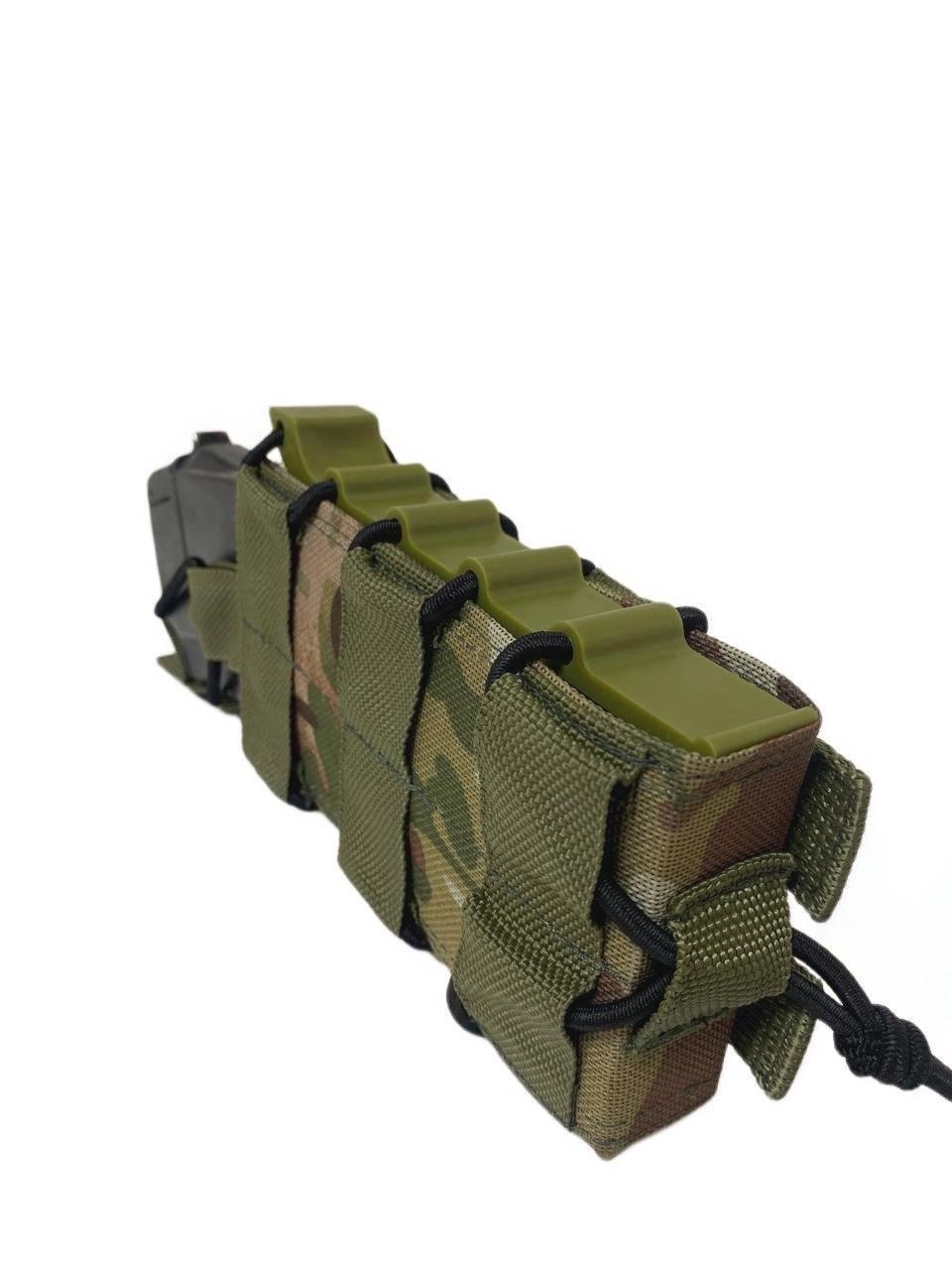 Подсумок для магазина АК открыт одинарный с жестким боковым каркасом Мультикам (23599632) - фото 2