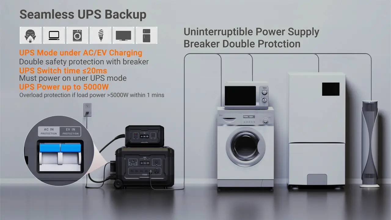 Зарядная станция SOUOP S3 3600 Вт 3072 Вт⋅год LiFePO4 (199362) - фото 4 Зарядная станция SOUOP S3 3600 Вт 3072 Вт⋅год LiFePO4 (199362) - фото 4