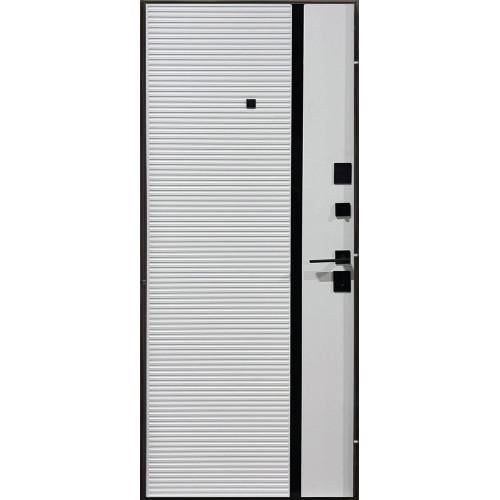 Дверь входная квартира Magda MG 518 Тип 2 софт-тач 860х2050 мм Черный/Белый супермат (23599302) - фото 3 Дверь входная квартира Magda MG 518 Тип 2 софт-тач 860х2050 мм Черный/Белый супермат (23599302) - фото 3