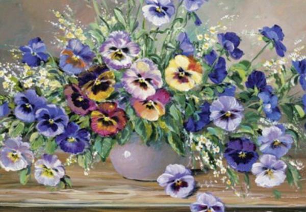 Картина по номерам Josef Otten Цветы Полевые цветы 40х50 см в термопакете (3374RA_O-mt)