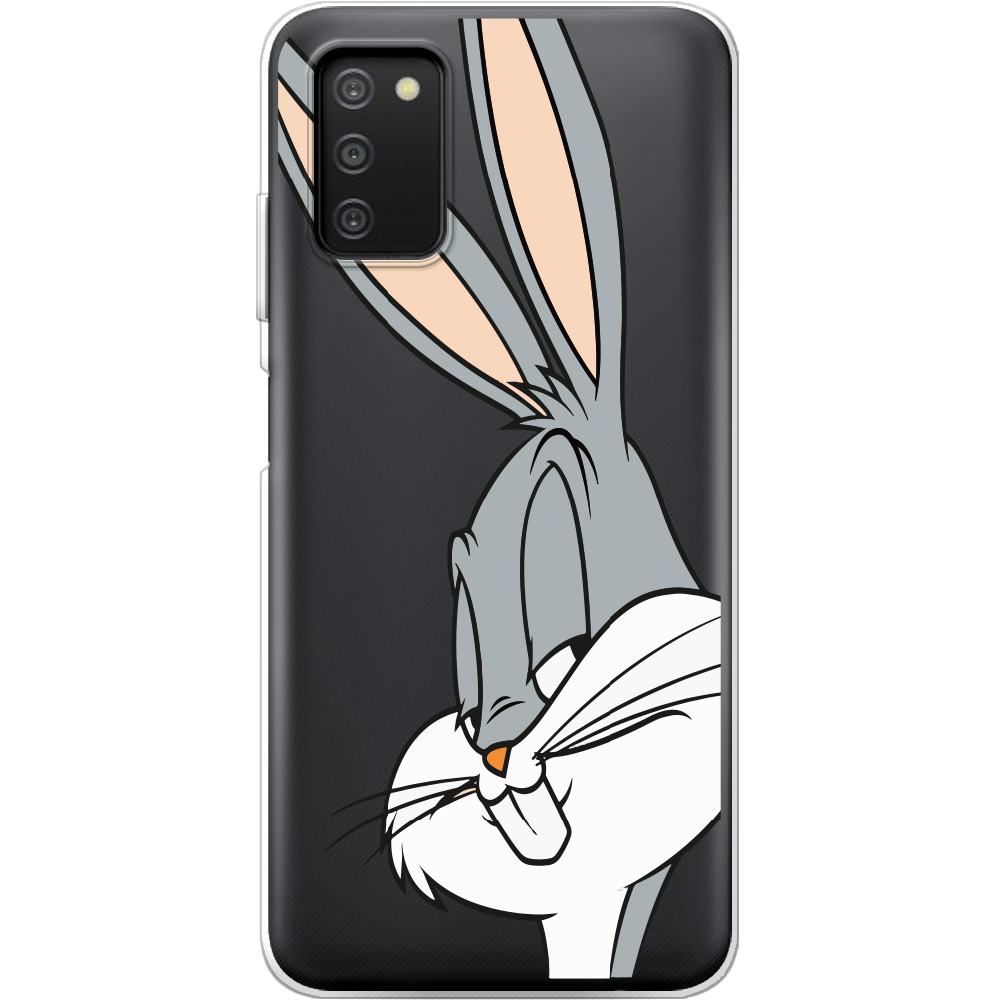 Чехол BoxFace Samsung Galaxy A03s (A037) Lucky Rabbit Прозрачный силикон (43255-bk81-43255)