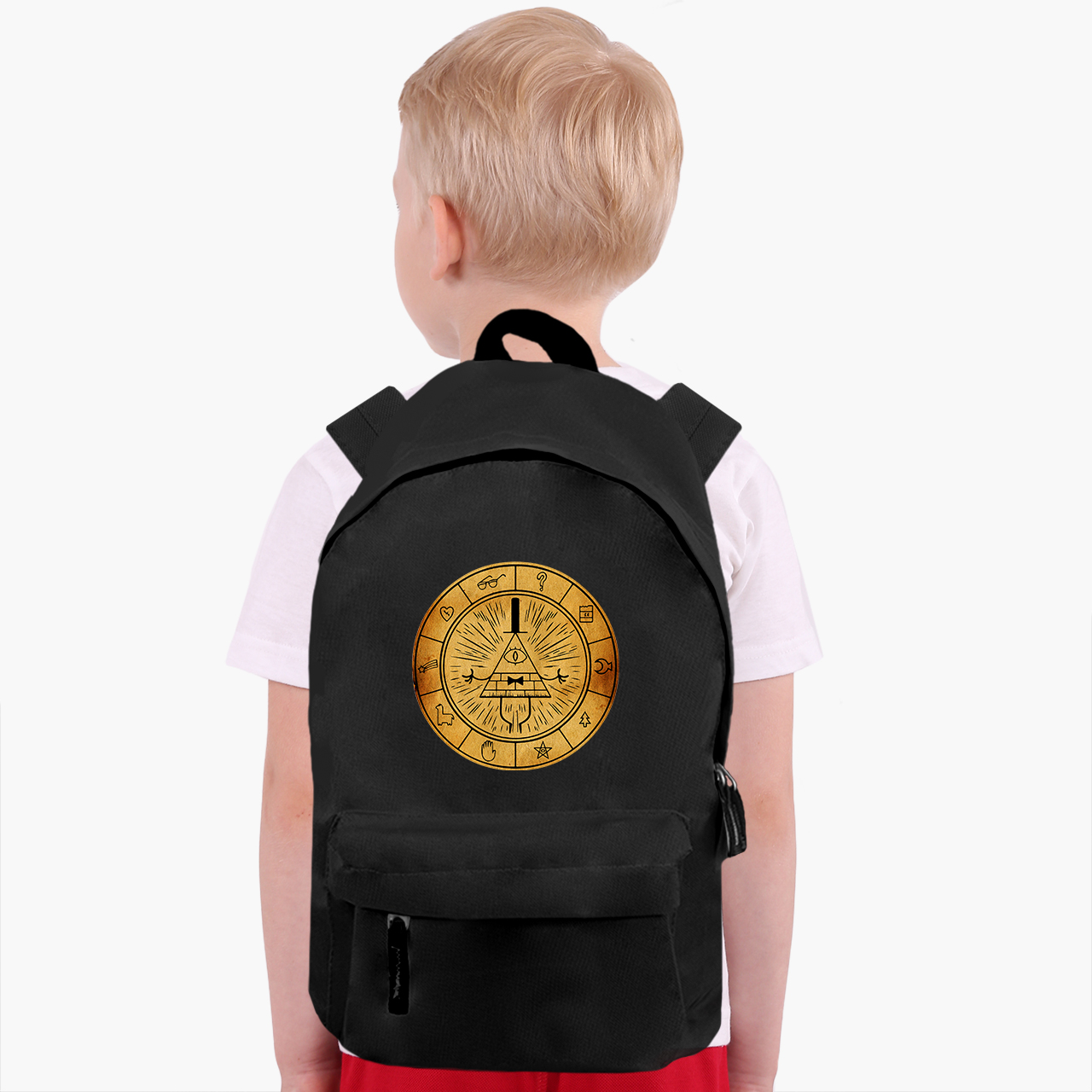 Рюкзак детский Bill Cipher Gravity Falls Черный (9263-2627-BK) - фото 3 Рюкзак детский Bill Cipher Gravity Falls Черный (9263-2627-BK) - фото 3