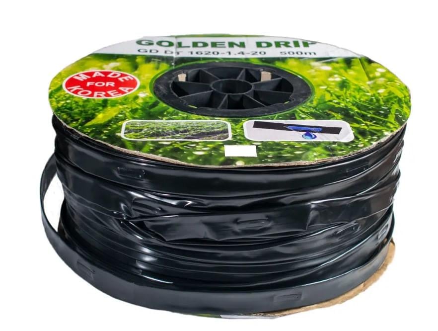 Капельная эмиттерная лента GOLDEN DRIP шаг 15 см (iz16478)