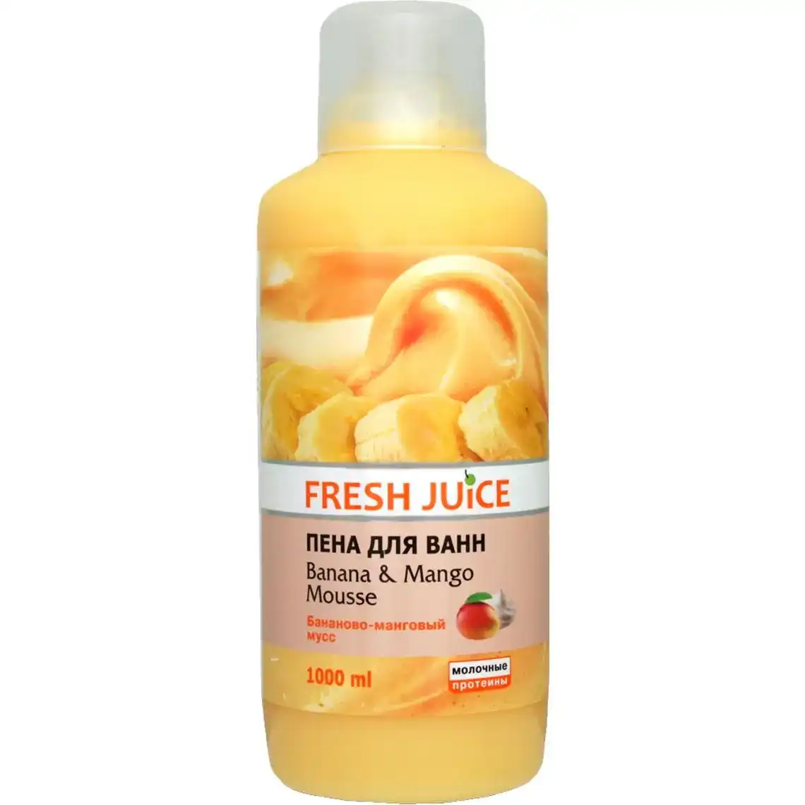 Піна для ванн Fresh Juice Banana&Mango mousse 1 л (923173)