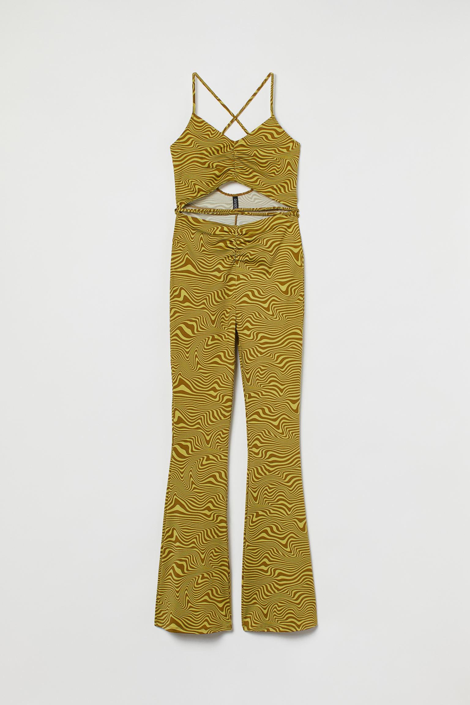 Комбінезон H&M L Бежево-жовтий (S24071045000)