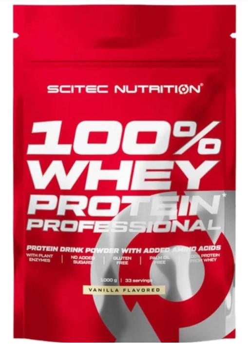 Протеин Scitec Nutrition 100% Whey Protein Professional 1000 г (2099219925) Протеин Scitec Nutrition 100% Whey Protein Professional 1000 г (2099219925)