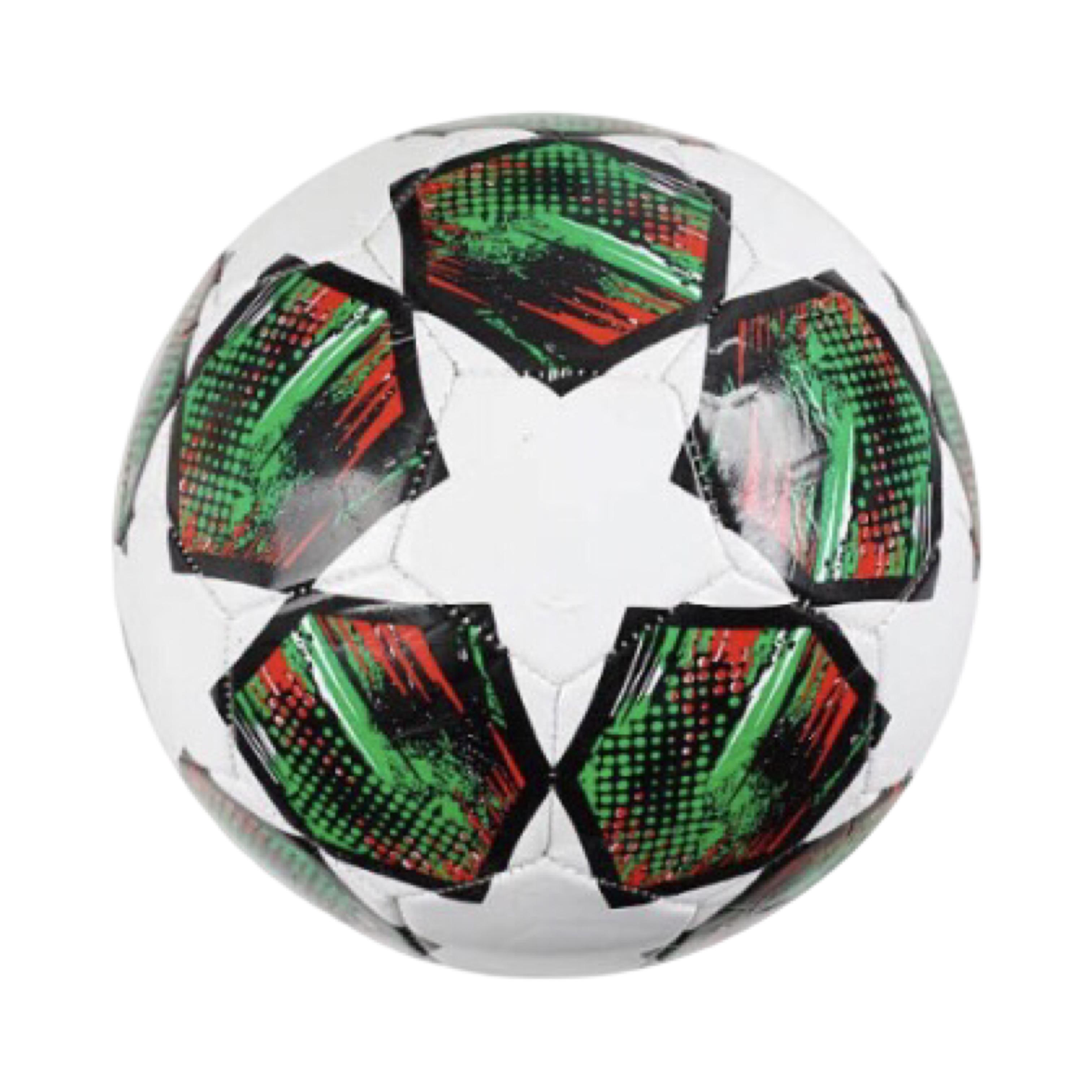 Футбольный мяч №5 PVC 260–270 г резиновая камера Белый (C 70157-3)