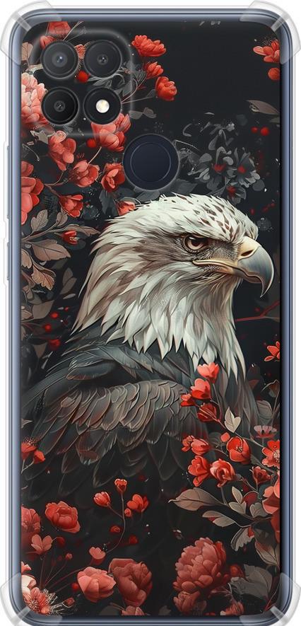 Чехол на Oppo A15s Цветочный страж (6102sp-2527-42517)