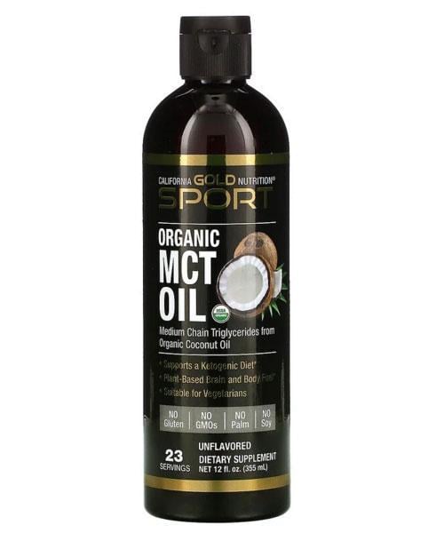 Масло органическое MCT California Gold Nutrition SPORT 355 мл (34166331)