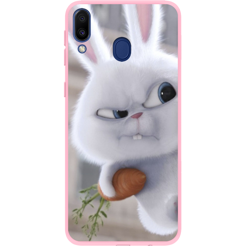 Чохол BoxFace Samsung M205 Galaxy M20 Rabbit Snowball Рожевий силікон (36205-up1116-43046)